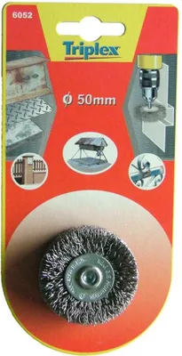 Produktbild von TIVOLY Rundbohrbürste für Metall, Durchmesser 50 mm