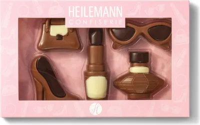 Produktbild von Heilemann Schoko-Deko-Set "Girls", 100g