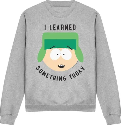 Obrázok produktu pre South Park - "I Learned Something Today" Sweatshirt für Herren/Damen Uni TV13264 (XXL) (Sport Heide)