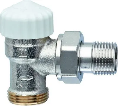 Produktbild von HEIMEIER Thermostat-Ventilunterteil V-exact II, Eckform, DN 15, Außengewinde G3/4 3719-02.000