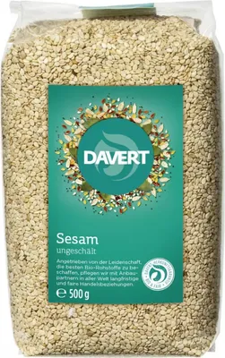 Obrázok produktu pre Davert - Sezam nelúpaný - 500g