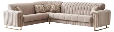 Produktbild von ECKSCHLAFSOFA Kochi Beige - Langer Schenkel Rechts