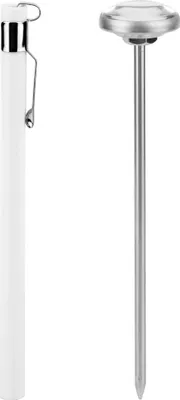 Produktbild von Professionelle Säuglingsmilchflasche Home Wasser Lebensmittel Temperatur Tester Thermometer Weiß