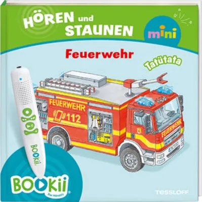 Produktbild von BOOKii® Hören und Staunen Mini Feuerwehr