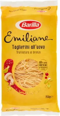 Image de Tagliatelles aux œufs Barilla, saveur Emilie, 250 g