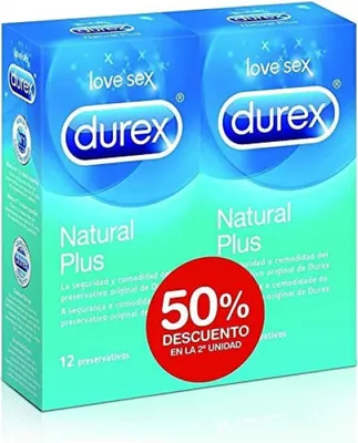 Image de Préservatifs Durex Natural Plus 24 pièces