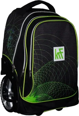 Produktbild von Krf School Koffer Auf Rollen Schwarz  Schwarz One Size