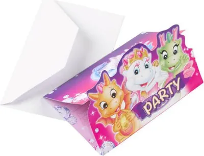 Obrázok produktu pre Pozvánky Safiras 8 ks.