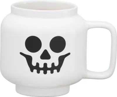 Zdjęcie produktu dla LEGO 41460817 Filianka do kawy LEGO SKELETON, 530 ml, biaa, w pudeku