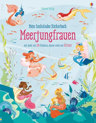 Produktbild von Mein funkelndes Stickerbuch: Meerjungfrauen