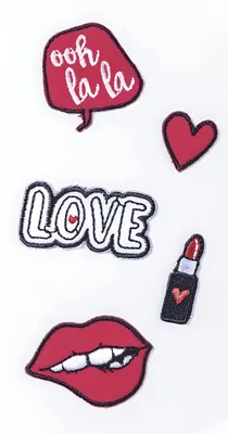 Produktbild von HEYDA 203782839 Textil-Sticker Love 75 x 165 cm