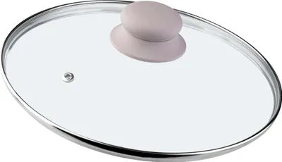 Image de Couvercle en verre/couvercle de casserole - Couvercle - Verre résistant à la chaleur - 22 cm - Universel - CE/UE