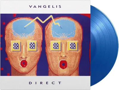 Produktbild von Vangelis (1943-2022): Direct (35th Anniversary) (180g) (Limited Numbered Edition) (Translucent Blue Vinyl) -   - (Vinyl / Rock (Vinyl))