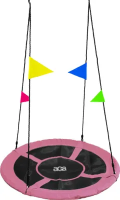 Immagine prodotto di Aga Cerchio sospeso 90 cm Rosa con bandiere