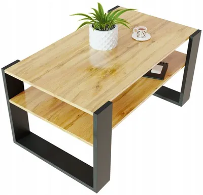 Produktbild von Couchtisch Eiche WOTAN Fürs Wohnzimmer 90x50
