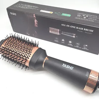 Immagine prodotto di YASHE Spazzola per asciugacapelli 4 in 1 Spazzola per phon Styler 1200 W Grandine Cura dei capelli e