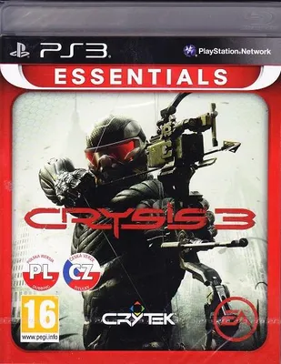 Obrázek produktu pro Electronic Arts Crysis 3, PlayStation 3, Režim multiplayer, Starší, Fyzické médium