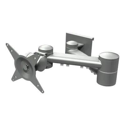 Produktbild von Dataflex Viewmate Monitorarm - Schienensystem 142, 15 kg, 75 x 75 mm, 100 x 100 mm, Silber