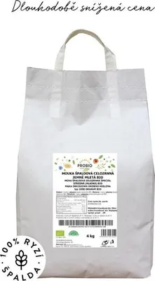 Obrázek produktu pro GASTRO - Mouka špaldová celozrnná jemně mletá4 kg PROBIO