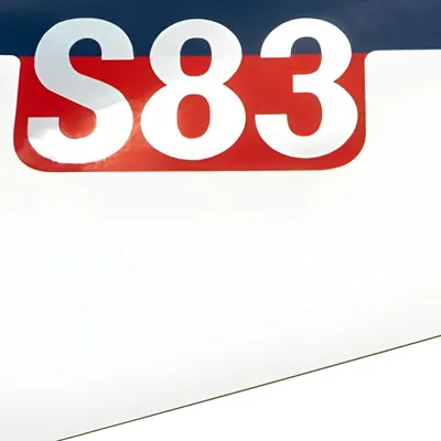 Produktbild von Klebefolie für rechten Seitendeckel - S83CX