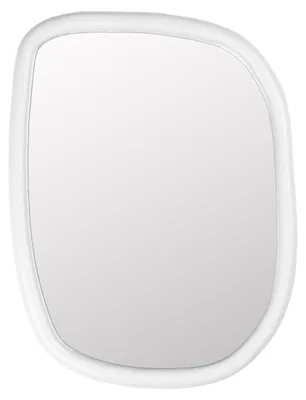 Produktbild von Spiegel Looks, modern, ausgefallene Form, 55x73x4 cm, matte Lackierung, verzerrungsfrei