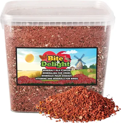 Zdjęcie produktu dla Bite & Delight mieszanka mineralno-witaminowa dla gołębi 12 kg - suplement diety z witaminami, minerałami i pierwiastkami śladowymi - 10000ml