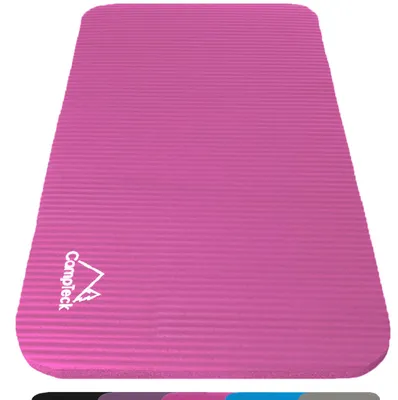 Image de Tapis de yoga antidérapant - Épaisseur 14 mm - 60 x 30 cm - Pilates et fitness