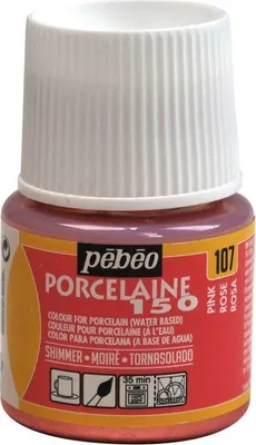 Image de Pébéo Porcelaine 150, 45 ml, 107 Shimmering Pink
