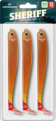 Produktbild von Lieblingsköder 15cm (3Stk) Sheriff