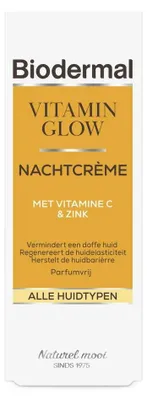 Produktbild von Biodermal Nachtcreme Vitamin Glow (50 ml)