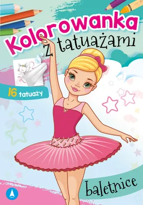 Produktbild von Kolorowanka z tatuazami Bajki