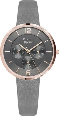 Zdjęcie produktu dla Zegarek damski Pierre Ricaud P22023.9G57QF2 szary