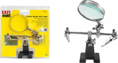 Produktbild von Easy Work Lupe"Dritte Hand" mit Klemmhalterungen, 1 Stück, 261805