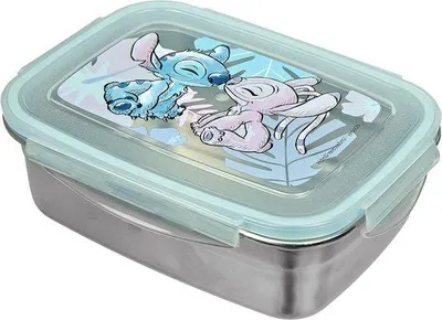 Immagine prodotto di Contenitore per il pane in acciaio inossidabile da 550 ml per bambini, scuola, panini
