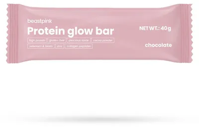 Produktbild von GymBeam - ProteinlowBar - BeastPink, 40 g, Schokolade