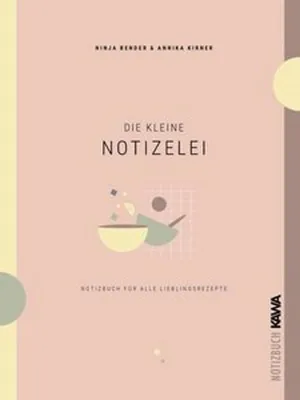 Obrázek produktu pro Rezeptbuch Die kleine Notizelei für handschriftliche Rezepte mit Platz für Zutaten & Tipps