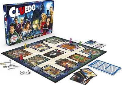Produktbild von HASD0016 - Cluedo: Von den Fans gewählter Raum - 2-6 Spieler, 8 Jahren (DE-Ausgabe)