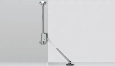 Produktbild von Hettich Bremsklappenhalter KlassikD/508 508-550 Stahl vernickelt L 258