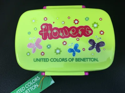 Produktbild von Brotdose Flowers * United Colors of Benetton * Vesperdose
