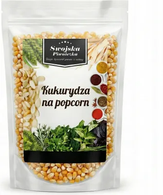 KUKURYDZA POPCORN DO PRAŻENIA1KG SWOJSKA PIWNICZKA