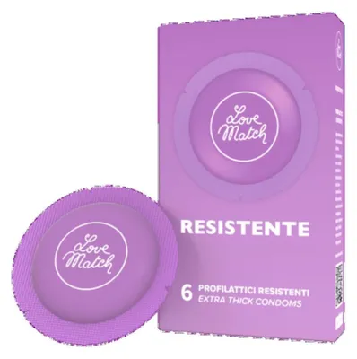 Obrázok produktu pre Resistente - Silné kondómy - 6 kusov