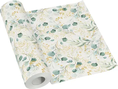 Obrázok produktu pre Papierový behúň na stôl PREMIUM v rolke, "Zlatý eukalyptus", 40 cm x 5 m 1 kus.