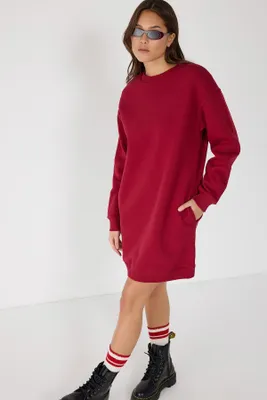 Produktbild von Sweatshirtkleid, Burgundy, M