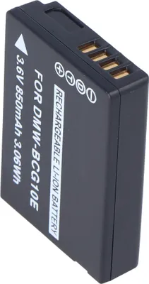 Produktbild von Akku passend für Panasonic DMC-TZ10, DMW-BCG10, DMW-BCG10PP