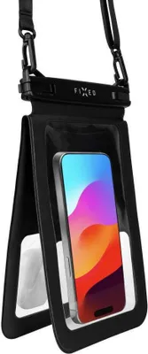 Obrázek produktu pro Vodotěsné pouzdro Fixed Float Twin pro mobilní telefony do 8,5", průhledné / černé