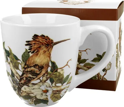 Produktbild von DUO ANIMALS XXL Becher 1000 ml HOOPOE New Bone China Porzellan