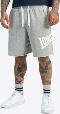 Zdjęcie produktu dla Męskie szorty o regularnym kroju POLBATHIC Marl Grey L Lonsdale
