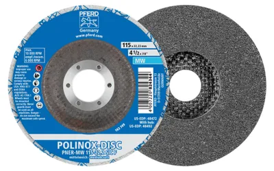 Produktbild von PFERD POLINOX discs PNER, 11,5 cm, 5 Stück(e)