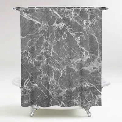 Obrázek produktu pro SANILO® Sprchový závěs Marble Grey 180 x 200 cm
