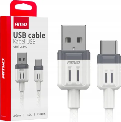 Immagine prodotto di Cavo di ricarica USB-A - USB-C 3A 200 cm TRASMISSIONE DATI FullLINK
